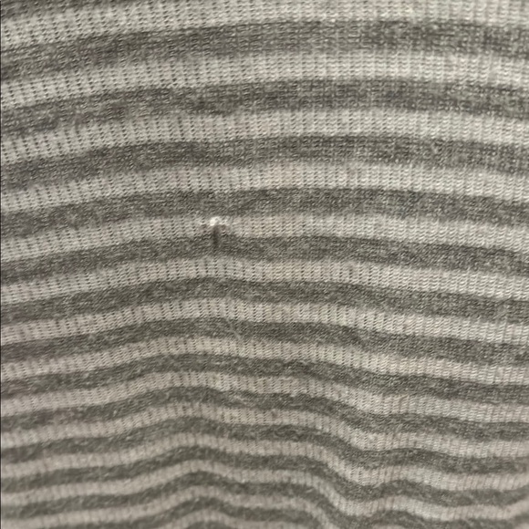 Garage Gray Striped Turtleneck Top - Picture 3 of 4